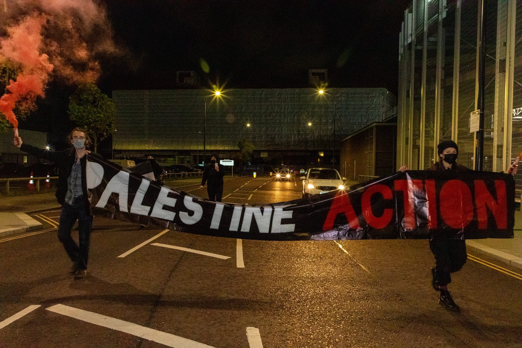 Liverpool Arms Fair OCCUPIED by Palestine Action