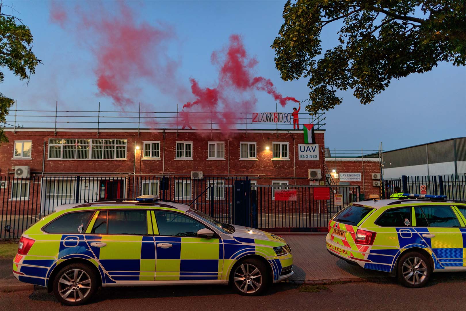 Palestine Action Occupy and Dismantle Israel’s Arms Factory in Shenstone