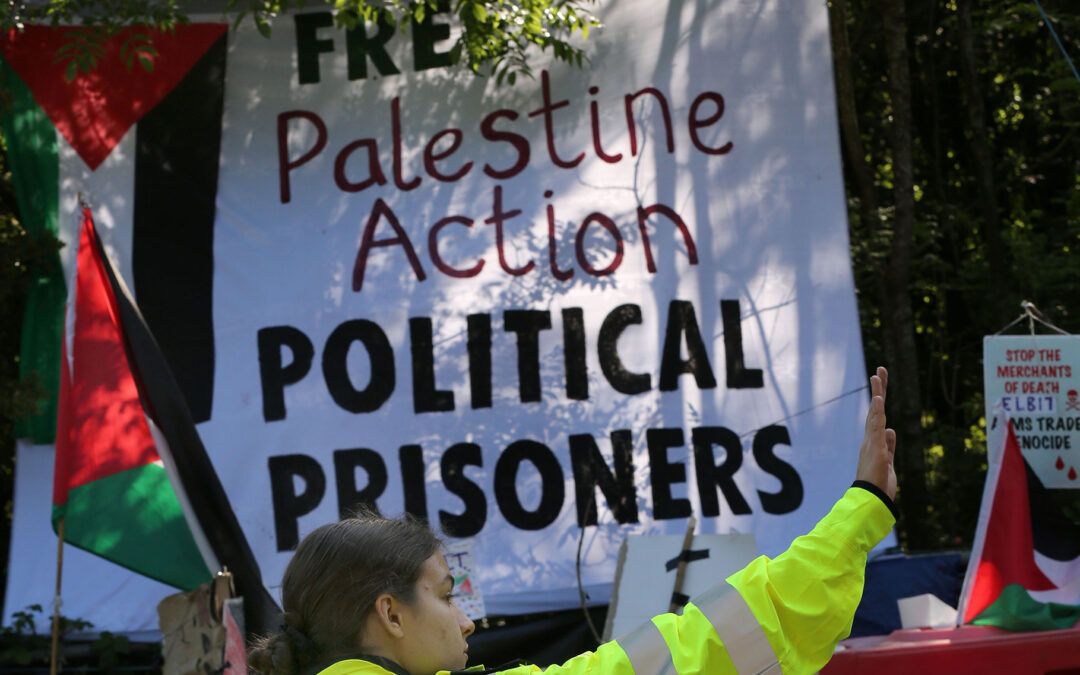 Palestinian Prisoners Call for the Freedom of Palestine Action Prisoners