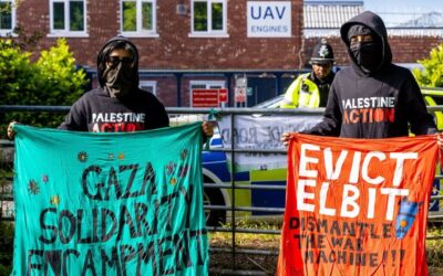 Activists set up camp to shut down Elbit Shenstone