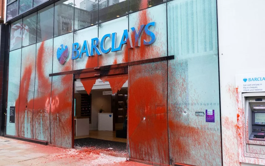 Barclays Divest from Elbit Systems After Palestine Action’s Direct Action Campaign