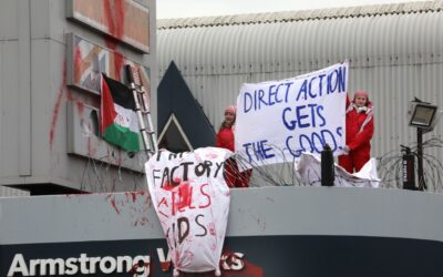 Palestine Action shut down Rafael Weapons factory in Newcastle