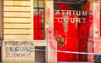 MULTIPLE OFFICES OF SCOTTISH ENTERPRISE TARGETED BY PALESTINE ACTION