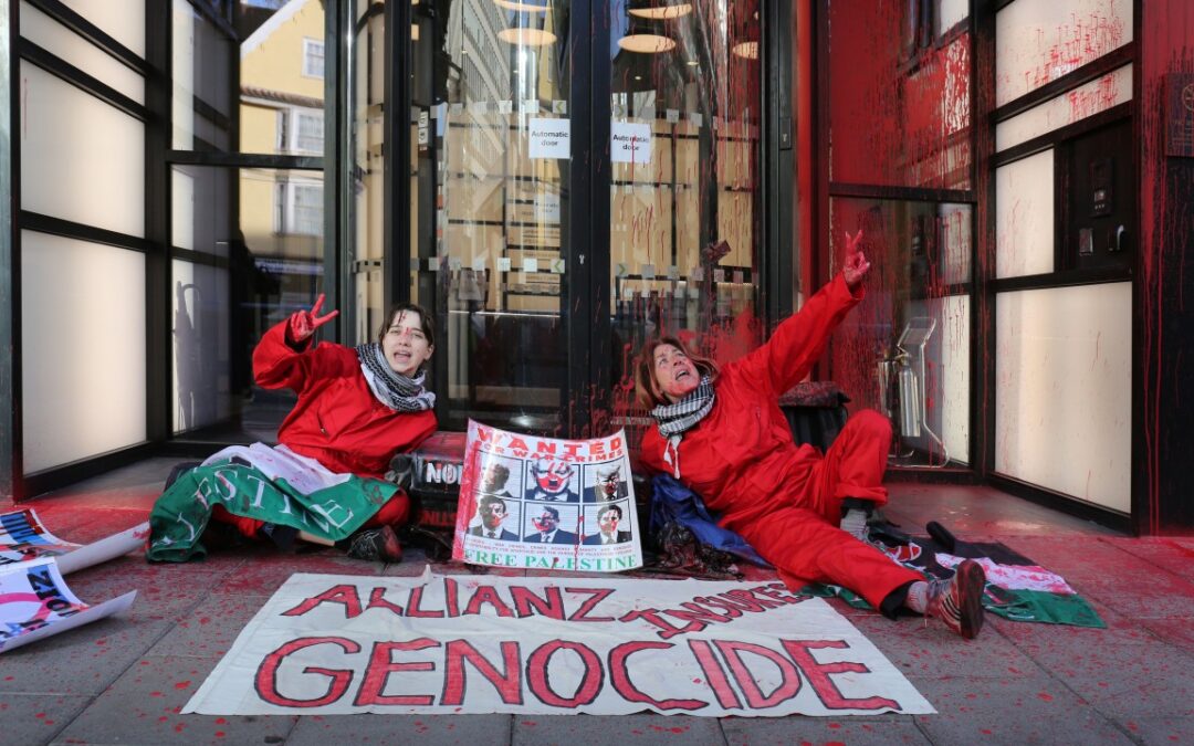 In Leicester & Bristol: Palestine Action Strike Elbit & Its FacilItators
